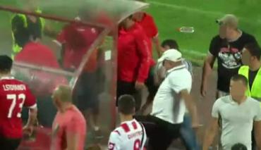 Kibice chcieli wymierzyć sprawiedliwość na meczu w Sofii