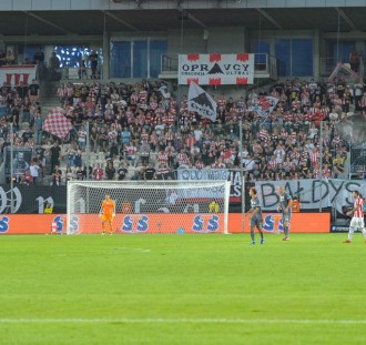 Kibice Cracovii rozzłoszczeni działaniami prezesa klubu