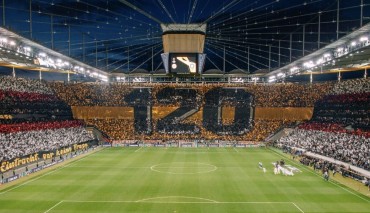 Kibice Eintrachtu Frankfurt