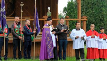 Kibice Garbarni pożegnali zmarłego piłkarza