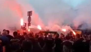 Kibice GKS Jastrzębie uczcili pamięć zmarłego tragicznie górnika