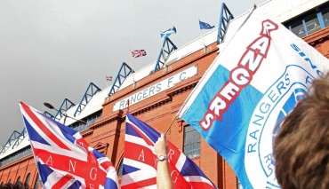 Kibice Glasgow Rangers