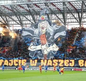 Cóż za oprawa gospodarzy na meczu Jagiellonia - Miedź!