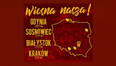Kibice Korony Kielce mocno mobilizują się na wiosenne wyjazdy