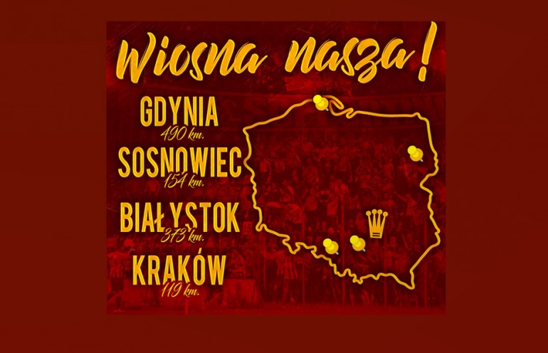 Kibice Korony Kielce mocno mobilizują się na wiosenne wyjazdy