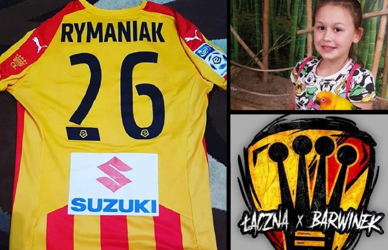 Kibice Korony Kielce pomogą córce kolegi z trybun