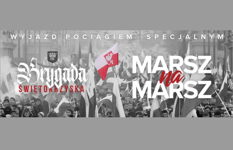 Kibice Korony Marsz Niepodległości