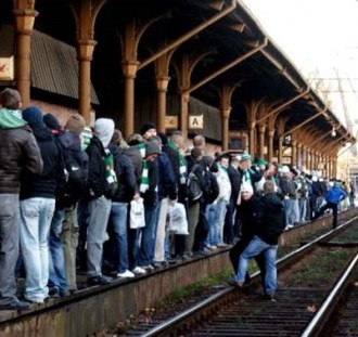 Sympatycy Lechii Gdańsk szykują się na mecze wyjazdowe w Pucharze Polski.