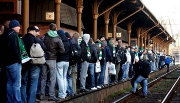 Kibice Lechii Gdańsk