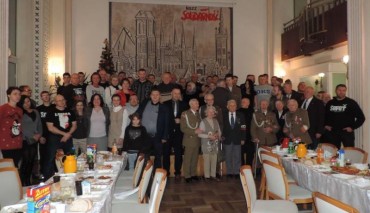 Kibice Lechii Gdańsk spotkali się z kombatantami