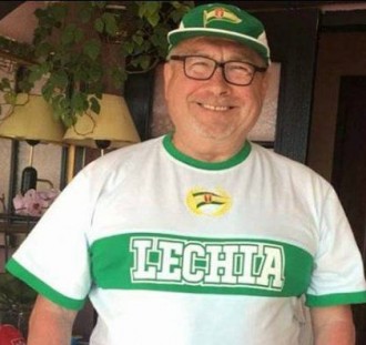 Kibice Lechii Gdańsk żegnają przyjaciela z trybun