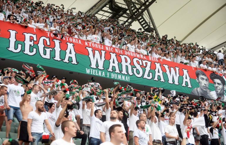 Kibice Legii Warszawa