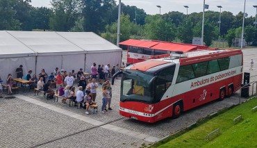 Kibice Legii Warszawa oddali litry krwi!