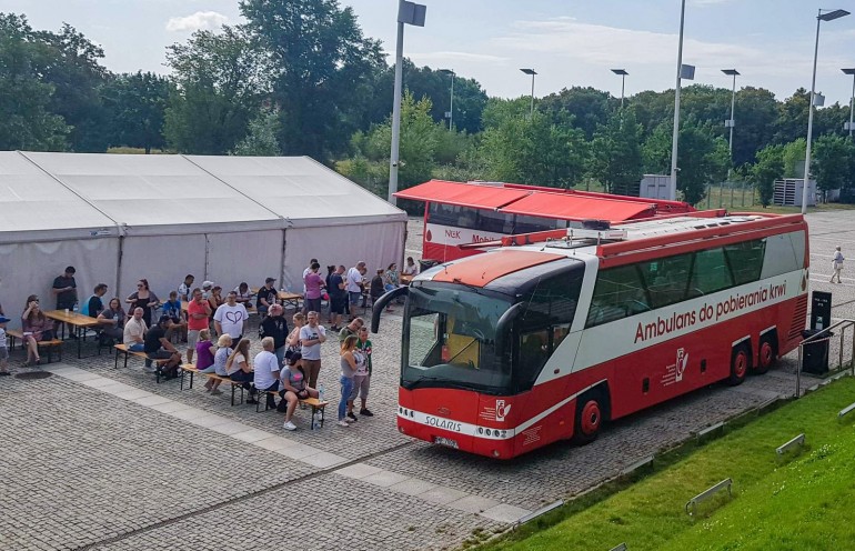 Kibice Legii Warszawa oddali litry krwi!