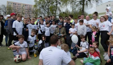 Kibice Legii z Ochoty zorganizowali w stolicy piknik sportowy