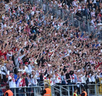ŁKS Łódź mocny w I Lidze nie tylko na boisku, ale również na trybunach!