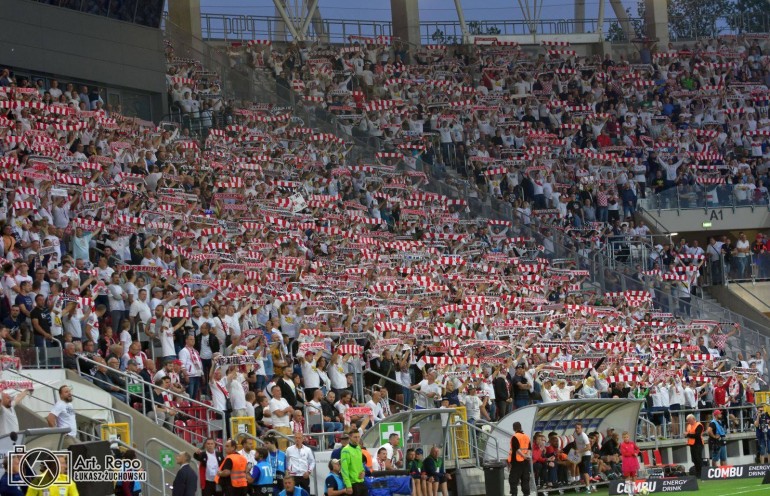 Kibice ŁKS-u Łódź