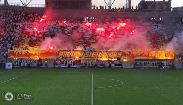 Kibice ŁKS-u Łódź