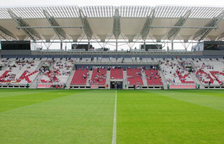 Kibice ŁKS-u wygwizdali prezydenta na otwarciu stadionu