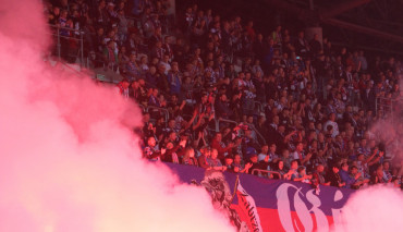 Kibice na meczu Górnika Zabrze - Wisła Kraków 25.09.2020