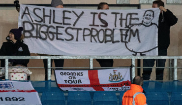 Kibice Newcastle Mike Ashley