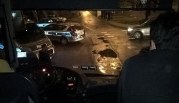 Kibice Podhala zatrzymali hokeistów Cracovii