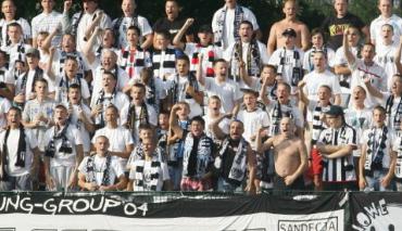 Kibice Sandecji na sesji Rady Miasta
