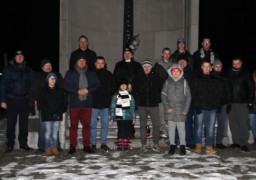Kibice Sandecji Nowy Sącz pamiętali o 156. rocznicy wybuchu Powstania Styczniowego