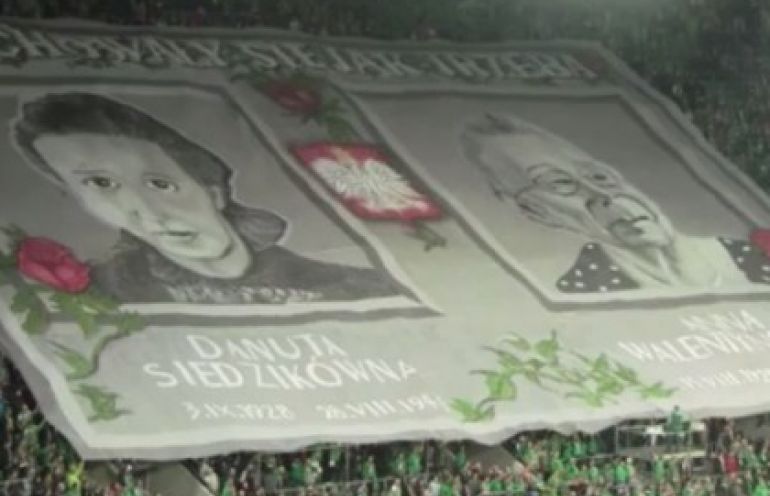 Kibice Śląska w Dniu Kobiet