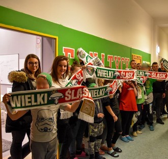 Kibice Śląska Wrocław odwiedzili Dom Dziecka w Środzie Śląskiej