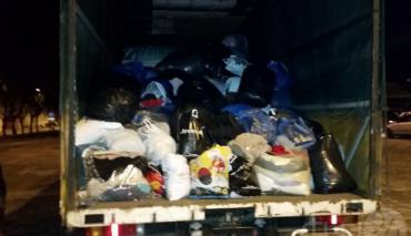 Kibice Stali Stalowa Wola zorganizowali zbiórkę odzieży