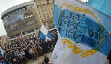 Kibice Stomilu Olsztyn
