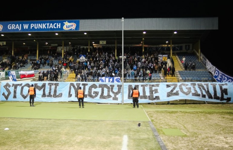 Kibice Stomilu Olsztyn