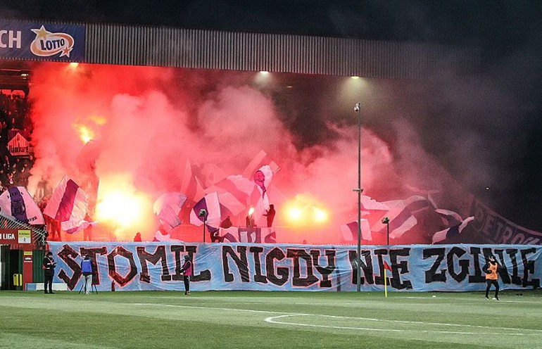 Kibice Stomilu Olsztyn