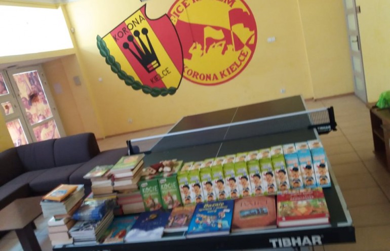Koroniarze zakończyli akcję wsparcia dla małych pacjentów w Kielcach