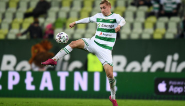 Kristers Tobers w barwach Lechii Gdańsk
