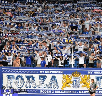 Kibice z Lech Poznań Ultras podsumowali mijający rok