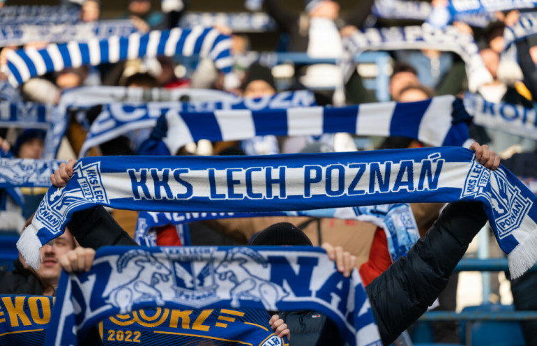 lech poznań widzew łódź sektor gości