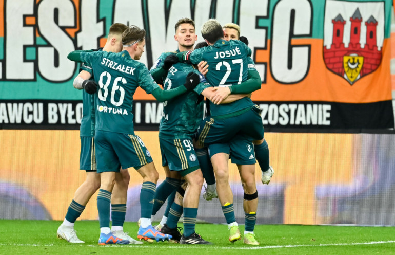 Legia nie dała się dogonić w Lubinie