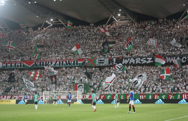Legia Warszawa - Glasgow Rangers 2019-08-22