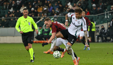 Legia Warszawa - Sparta Praga, Kamil Piatkowski, Jan Kuchta