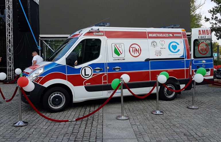 Legioniści będą zbierać pieniądze na ambulans