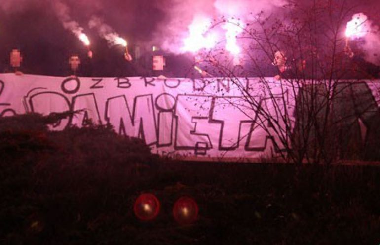 Legioniści na obchodach 76. rocznicy Zbrodni Wawerskiej