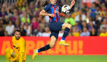 lewandowski debiut barcelona