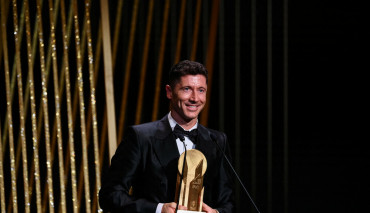lewandowski zlota pilka 2022