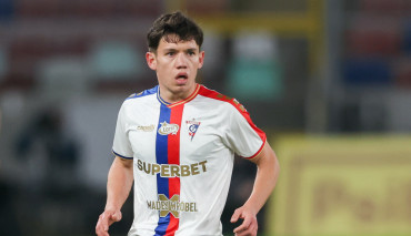 maksym hklan podczas meczu górnika zabrze