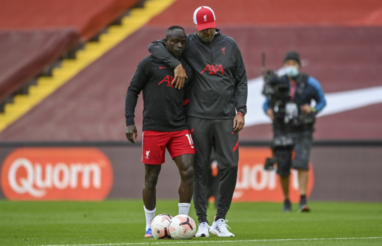 mane klopp covid