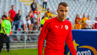 Marcin Cebula jeszcze w barwach Korony Kielce