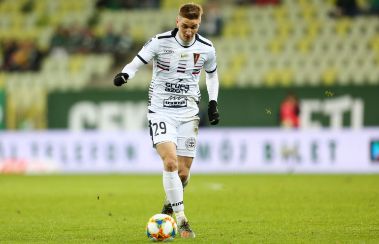 Marcin Listowski w barwach Pogoni Szczecin