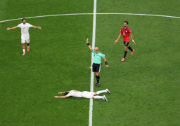 Marciniak może pożegnać się z finałem mundialu?